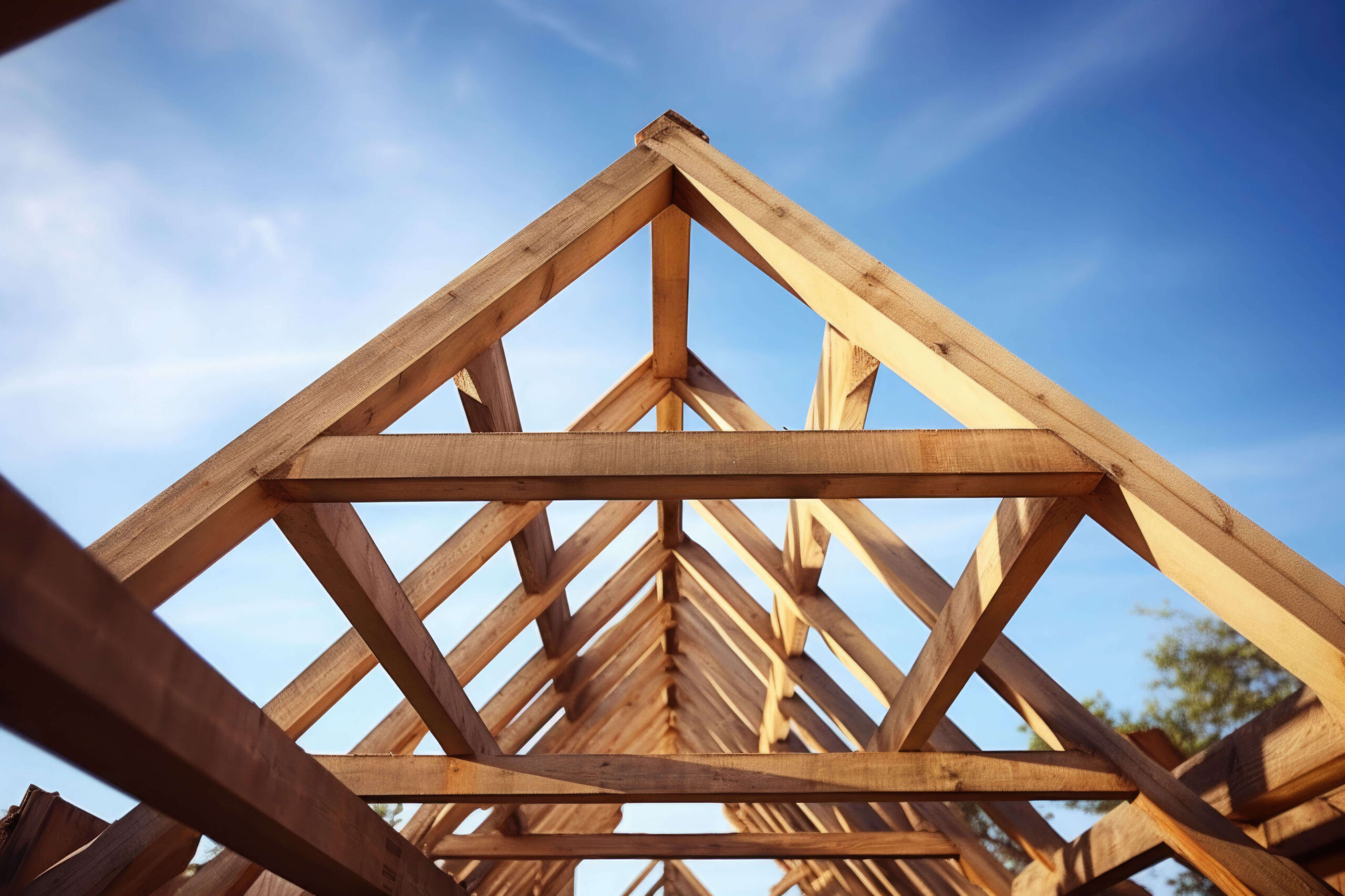 Cut roof carpenters